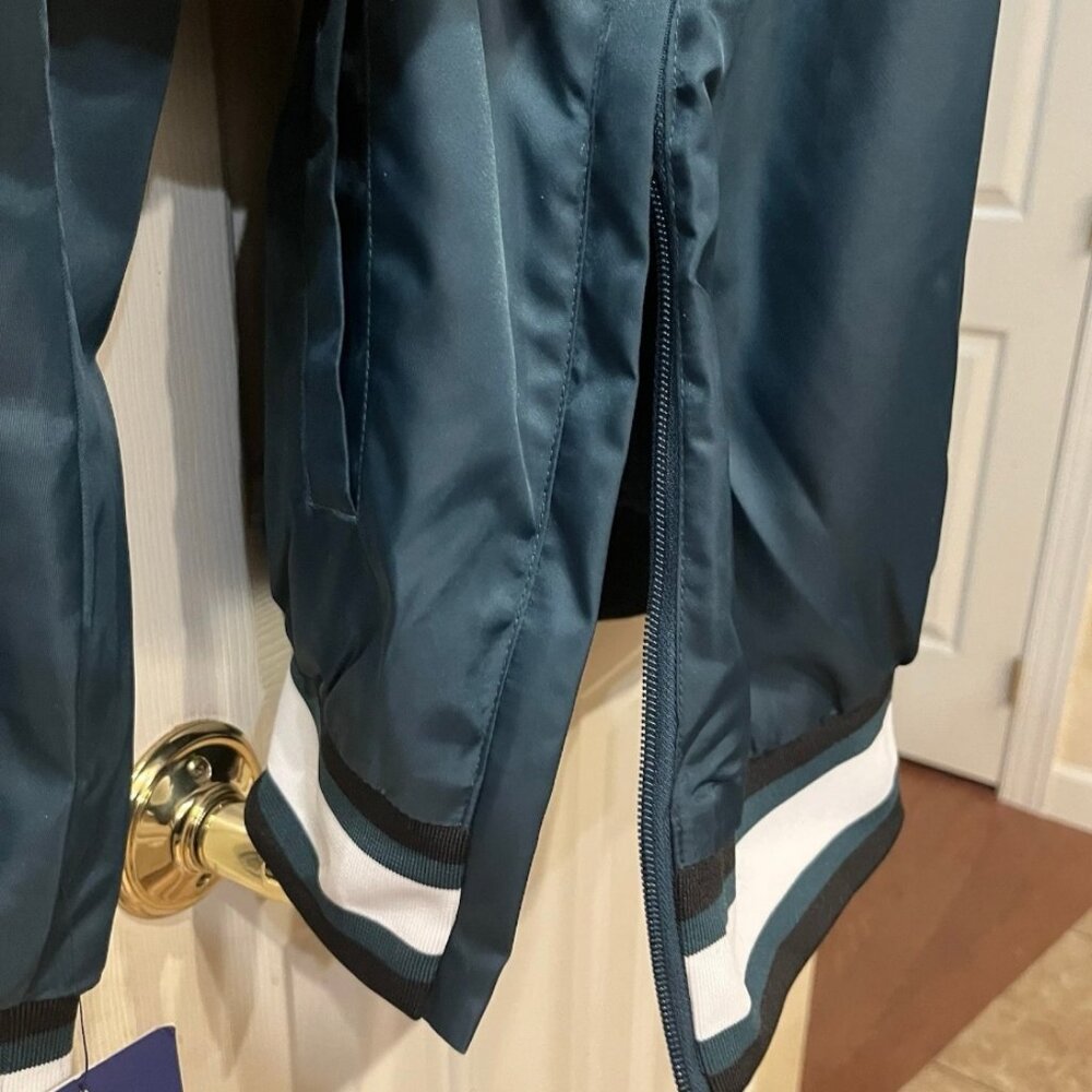 NEW STARTER NFL Philadelphia Eagles V-Neck Nylon Lined Pullover Windbreaker XL - Picture 11 of 11